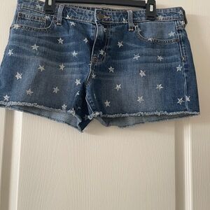 Gap denim cut off shorts
